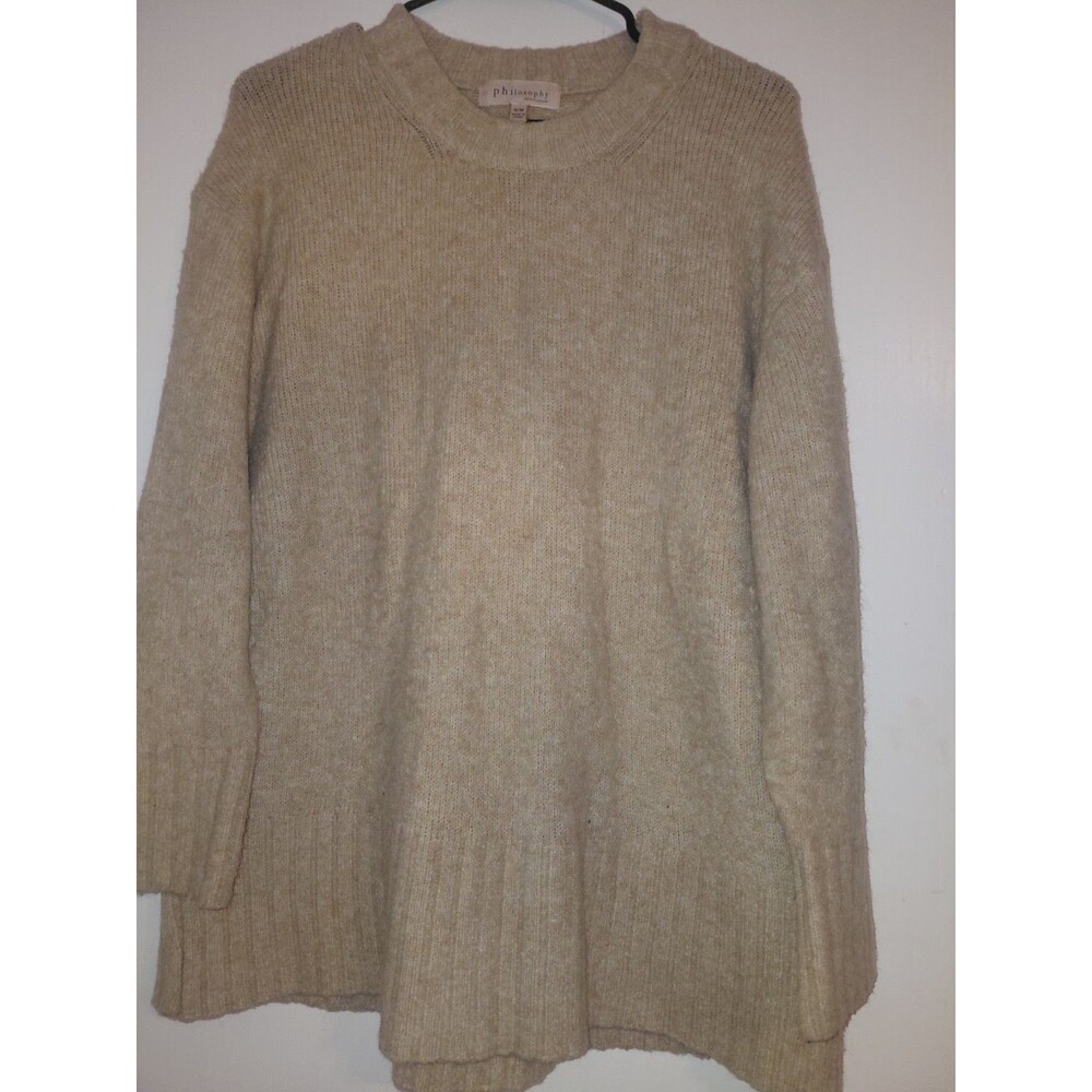 Philosophy Republic Clothing Pullover Sweater Ivory Women’s Size Small/medium